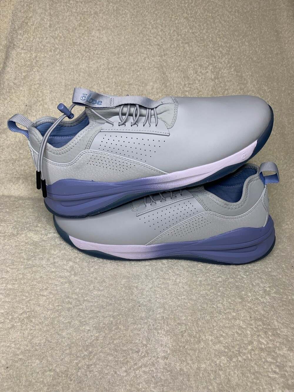 Clove Comfort Sneakers Gray Matter Blue Women Size 11.5, Men Size 10